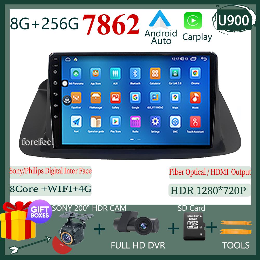 For Honda Accord 8 Spirior 2008-2013 LHD RHD 7862 Auto Carplay Android Car GPS Bluetooth Stereo Radio Video Player QLED WIFI GPS