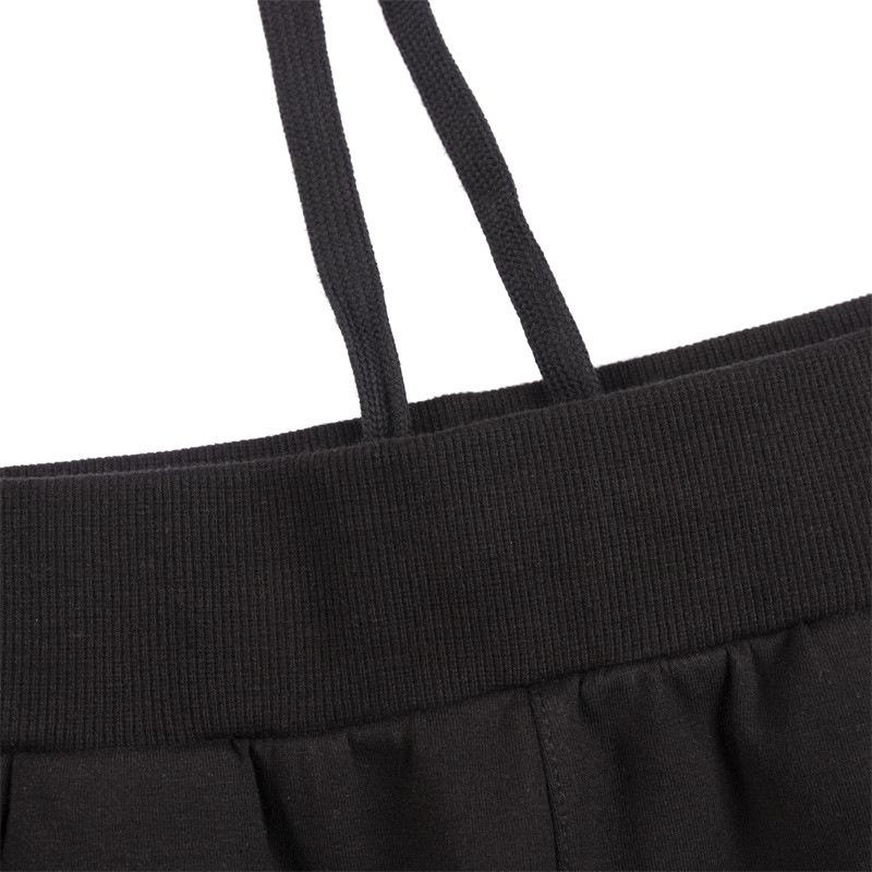 New MLB Knitted Sports Pants Unisex Black 3LPTB0431-50BKS