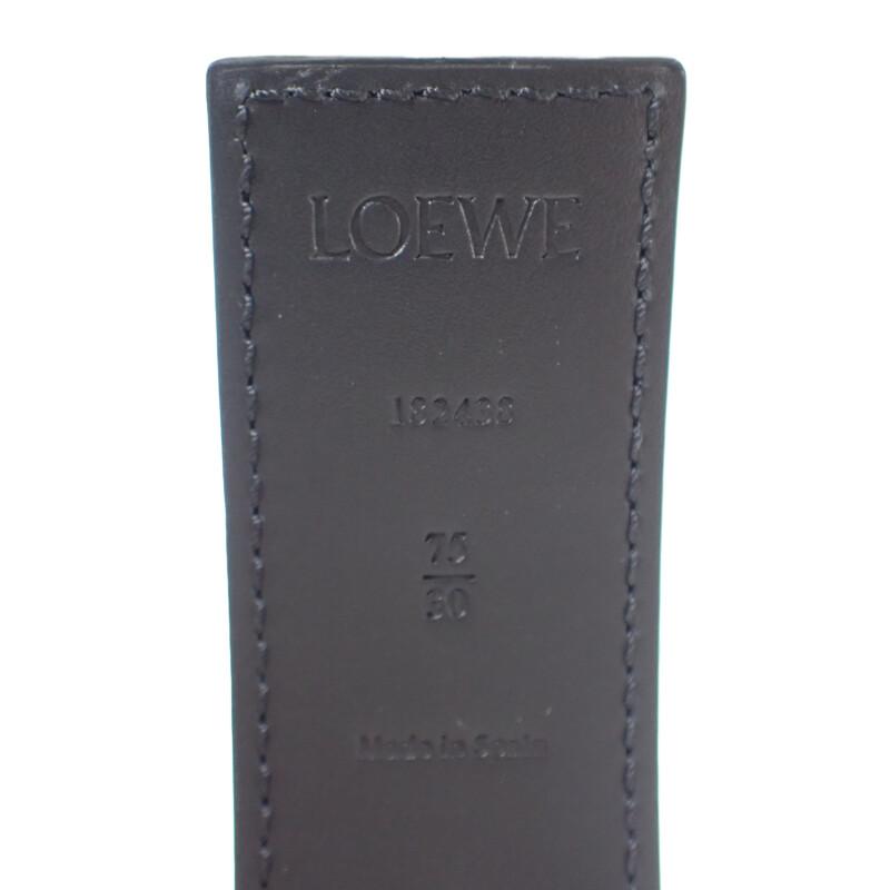 LOEWE  B821Z20X05 belt Brown/black Calfskin Women