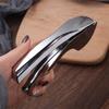 Easy Cleaning Manual Garlic Press Ergonomic Grip Handheld Garlic Masher Anti-Rust Zinc Alloy Ginger Crusher Home
