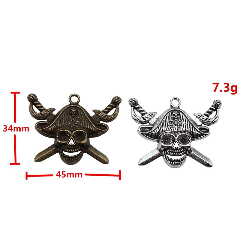 Halloween Pranks Charms Multi Color Alloy Pendants For Halloween Gothic Jewelry Accessories