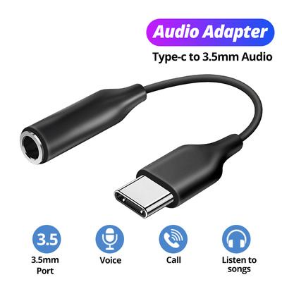 Original USB Type C To 3.5mm Jack Audio Cable Earphone AUX Adapter USB C Headphones AUX Audio Converter for Samsung Huawei Xiomi