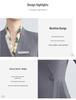 2026 Women's Summer Professional Suit: Short Sleeve Formal Fashion for Hotel Reception and Jewelry Store Workwear