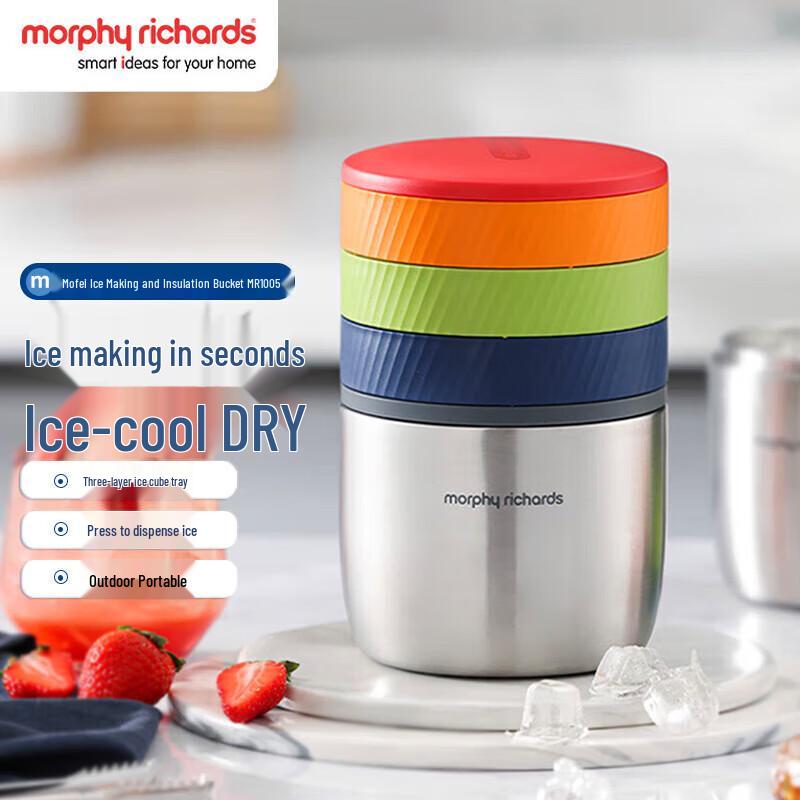 Morphy Richards Portable Ice Maker MR1105 CN plug (adapter included)