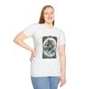 Unisex Softstyle T-Shirt Skeleton Gothic Horror Halloween Fog Fantasy Creepy