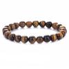 Obsidian Bracelet for Men and Women Couple Student Personalized Hand Zircon Beads Tiger Eye Volcanic Stone Bracelet