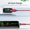 540-degree Rotating Magnetic Cable 3A Fast Charging Charger Usb Data Cable Compatible For Iphone Xiaomi Phone