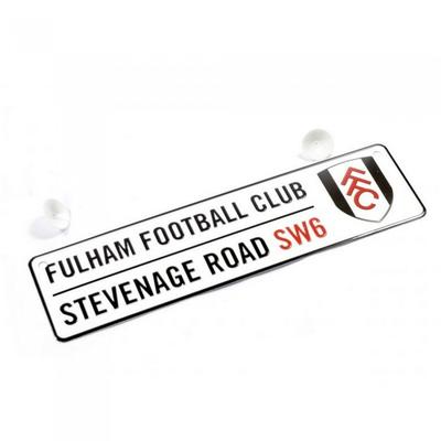 Embossed Street Sign