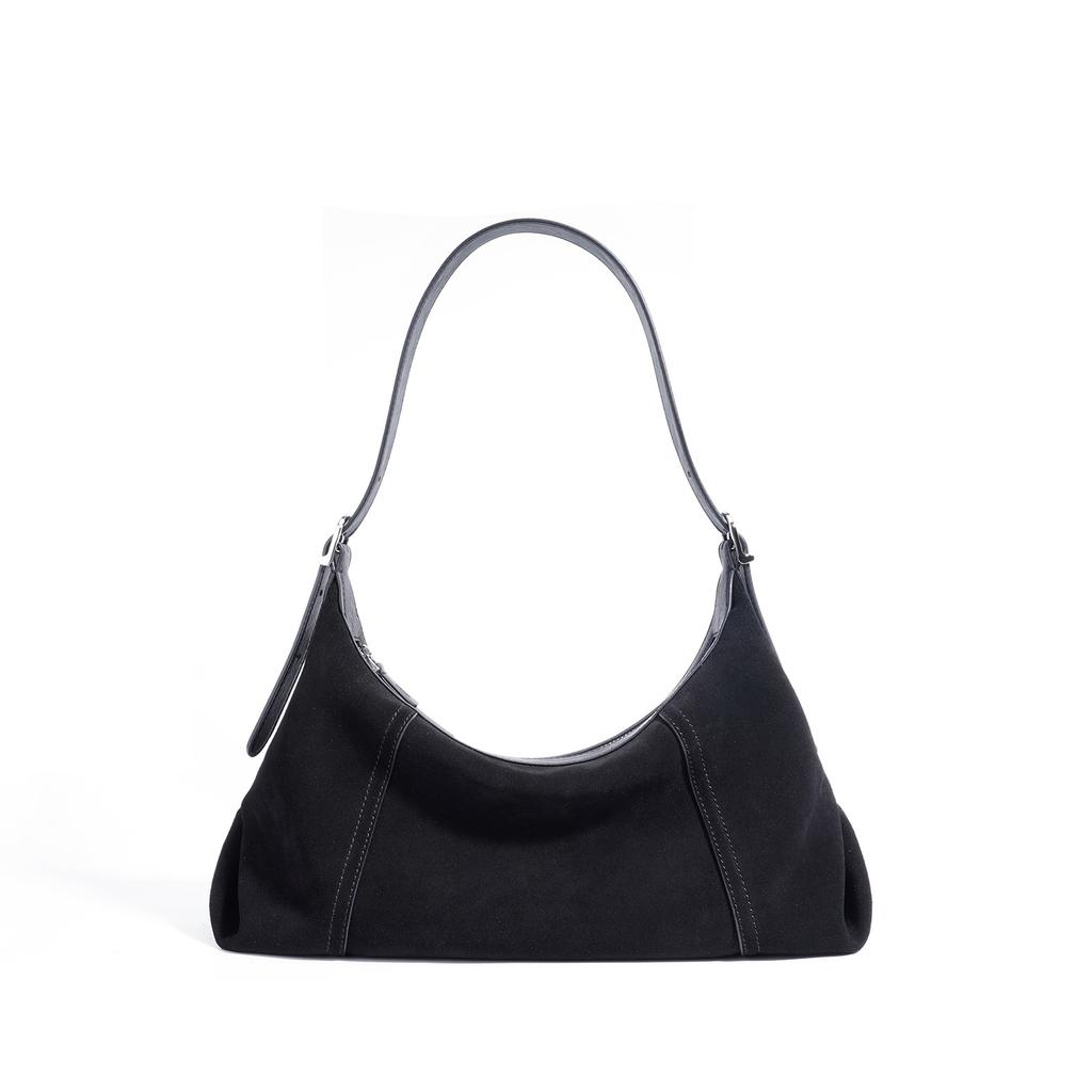 Retro casual early autumn texture dumpling bag matte shoulder messenger bag versatile women's armpits