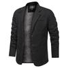 Nuovo Suit Monocolore Retrò Primaverile da Uomo Business di Mezza Età e Giovane Tuta Larga Giacca Casual Versatile Giacca