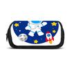 1pc Astronaut-Themed Pen Case Designed for Space Enthusiasts - Features a Double-Layered Structure, Ample Storage Space, a Zipper Closure, And Is Idea