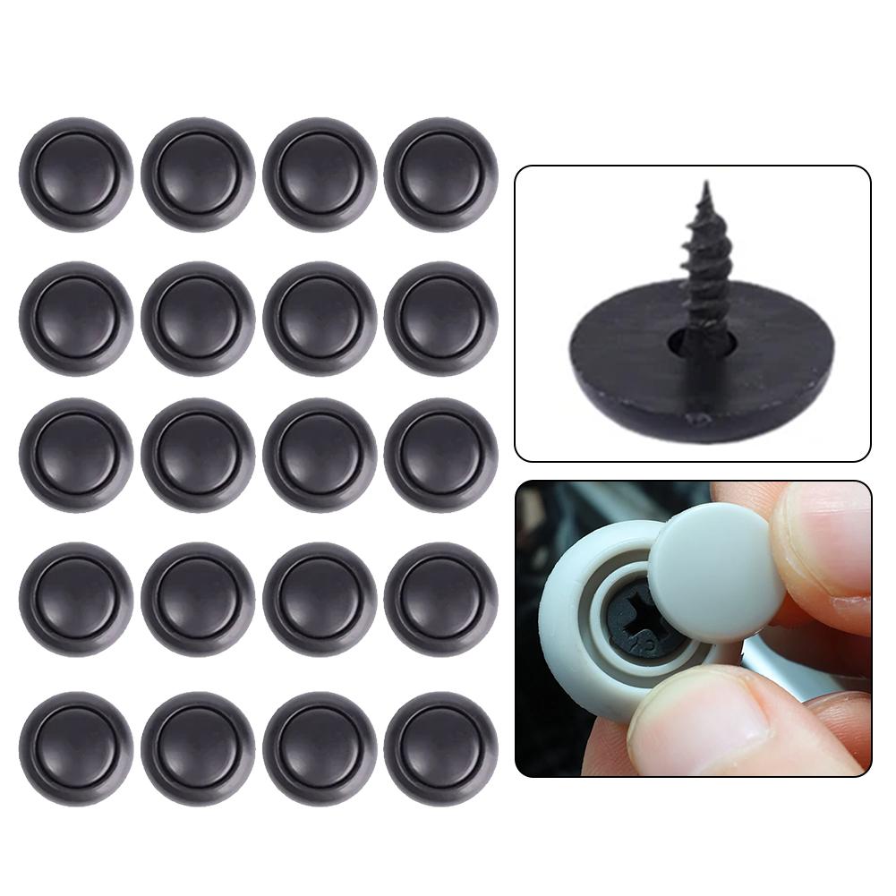 Car Roof Liner Rivets Black Headliner Pins Plastic
