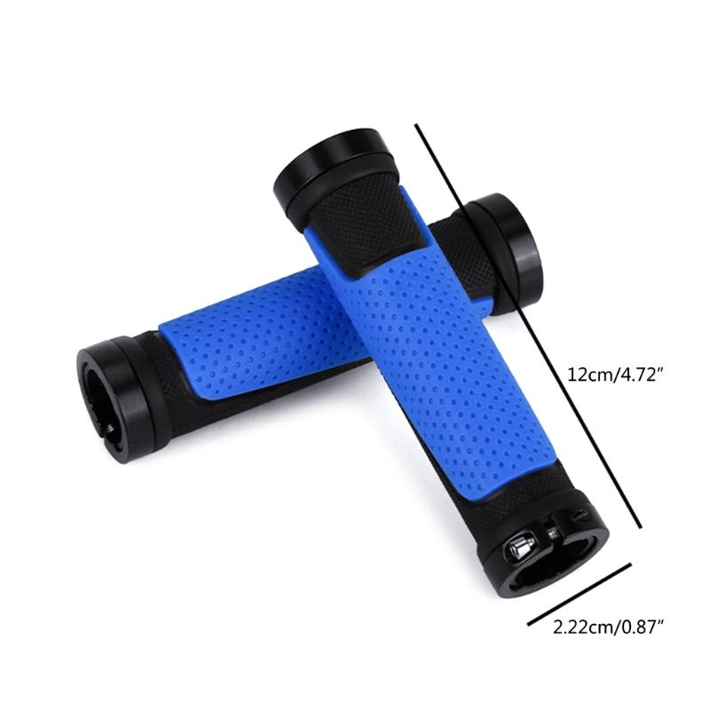1 Pair Mountain Bike Handlebar Grips Bicycles Rubber Cover Handlebar Bar Grips