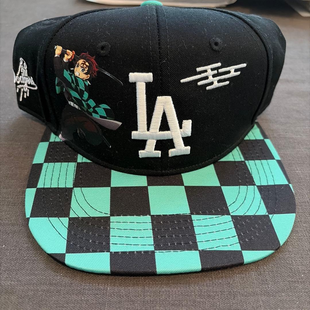 Used [Limited not for sale] Demon Slayer: Kimetsu no Yaiba Los Angeles Dodgers Cap