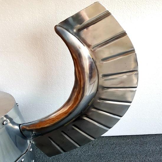 Medieval Templar Fantasy Warrior Helmet Great Horned Knight Helmet for SCA LARP Teutonic Knight Crest Wing Helmet Gift