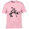 Funny Printed Men T Shirt Newest Wrestling Muay Thai T Shirt Casual O Neck Short Sleeve