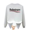 Threaded Cuffs Long Sleeves Trendy Brand Pure Cotton Men'S Bottom Shirt T-Shirt Trendy Crew Neck Men'S And Women'S Versatile Top