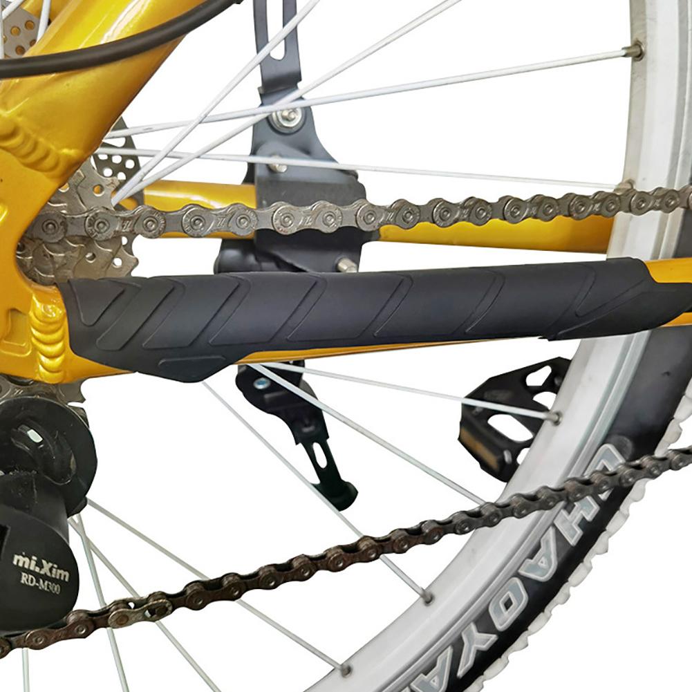 MTB Road Bike Chain Protector Cover Chainstay Silicone Bicycle Frame Care Guards Anti-Scratch Protection