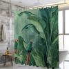 Tropical Parrot Shower Curtain - Multi-Style Bath Decor, Perfect for Those Who Love Nature-Inspired and Practical Designs