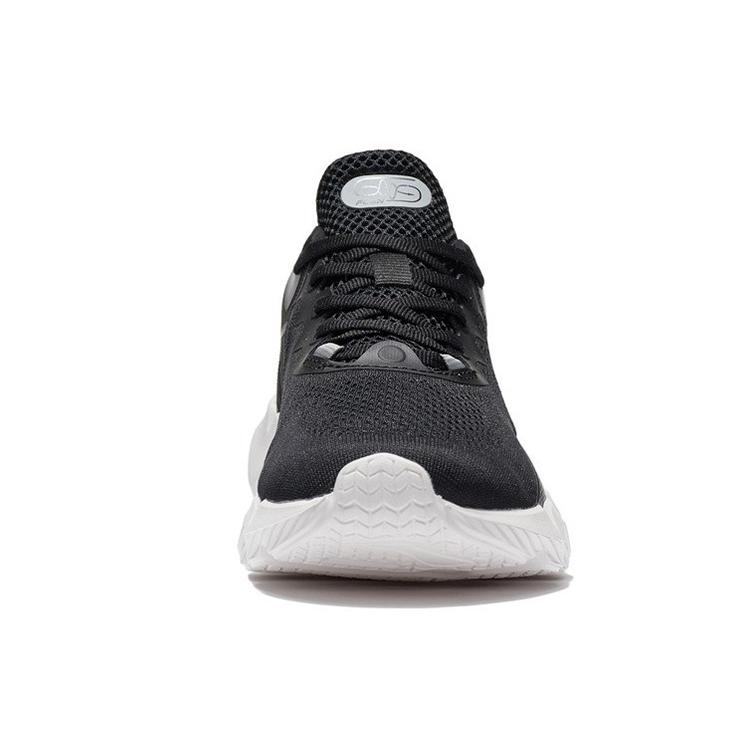 Li Ning Fabric Cushioning Slip Resistant Abrasion Resistant Low top Casual Shoes Women's Black AGLS024-5