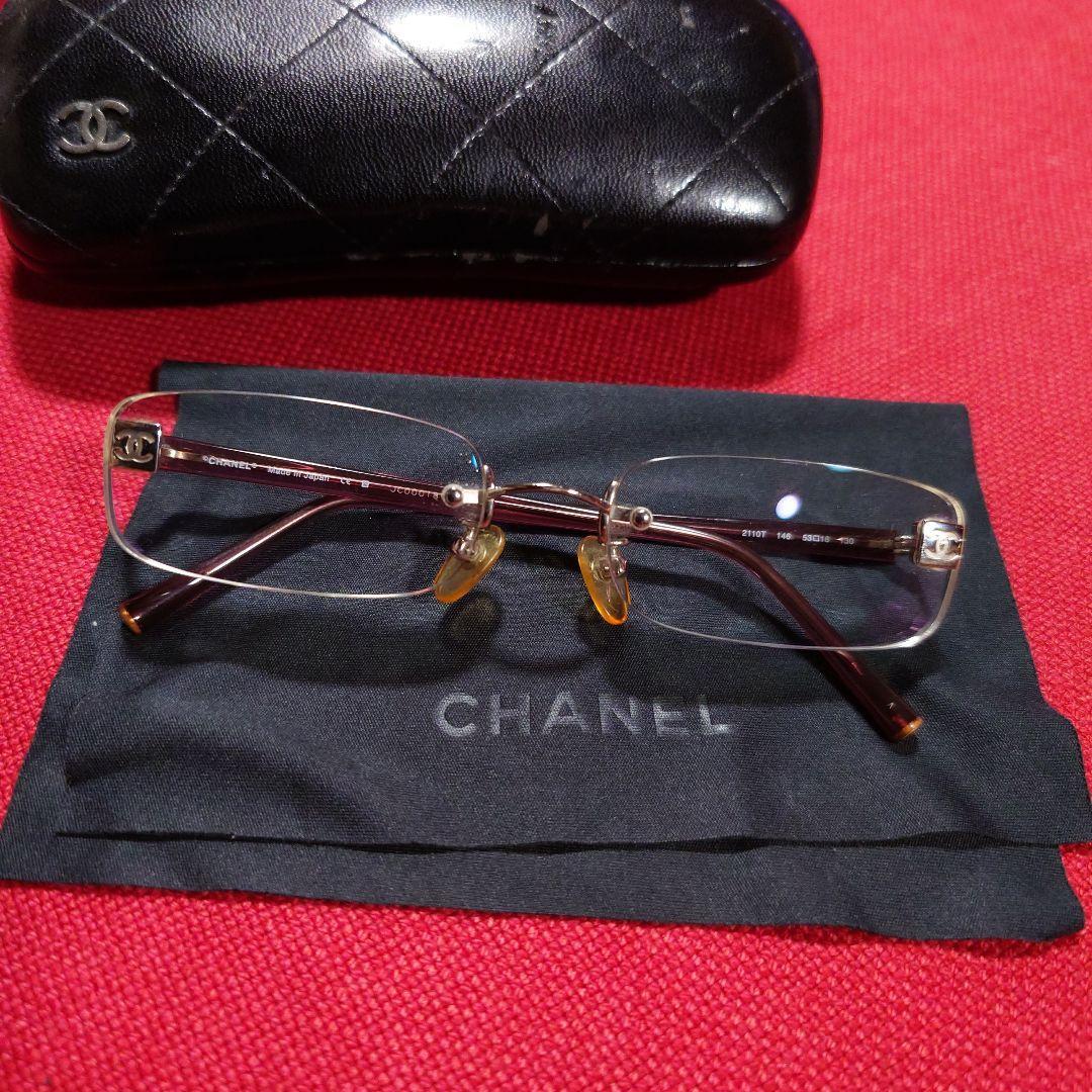 Used CHANEL glasses 2110T 146 5318 130