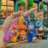 Movie New Brain Secret Service Keychain Dr. Amy Bobir Worry Key Chain Men's and Women's Pendant