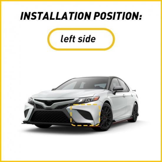 Driver Side Front Bumper Fog Light Cover For Camry Toyota SE XSE 2018 -