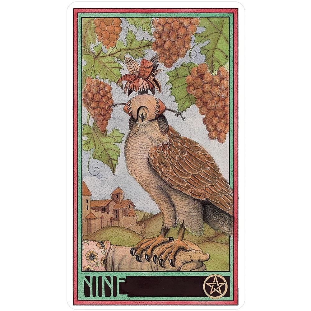 Erenberg Tarot Deck 12*7cm in Rigid Box, Intimate Close-Up Illustrations - Standard Tarot Cards Double-embossed Cardstock