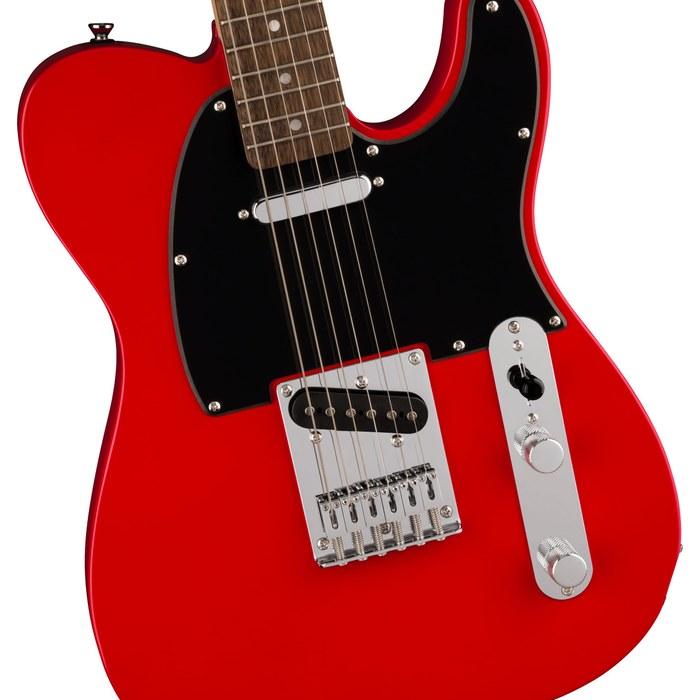 Squier Sonic Telecaster, Laurel Fingerboard, Torino Red (with Soft Case)
