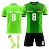 Personalised Shirts Kit Mens Girls With Name Number Custom Football Jerseys For Boys Training Suit