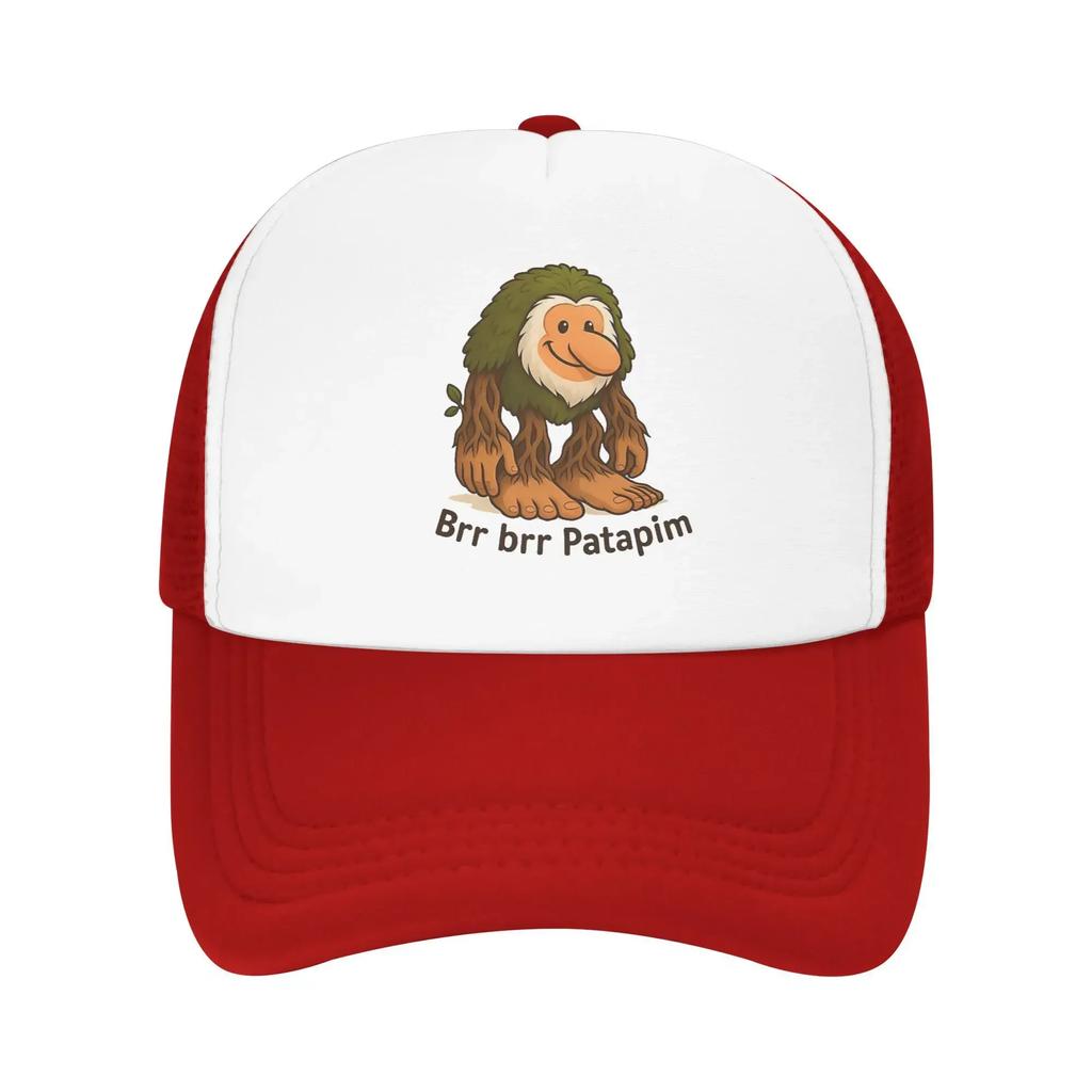 Humor Brr brr Patapim Gentlemen Anime Sport Mesh Baseball Caps Women Unisex Female Beach Dad Hat Snapback Cap