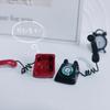 DOLLHOUSE Miniature Food Toy Scene Model Dollhouse Accessories Retro Mini Home Phone