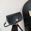 2025 New Retro Simple High-value Leisure Bag Commuter Lock Shoulder Messenger Bag Small Square Bag Foreign-style Women's Bag