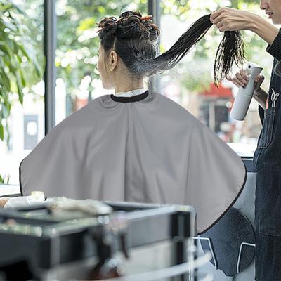 Güzellik için Kuaför Berber Cape Makyaj Önlüğü Su Geçirmez Koruma Önlüğü Saç Kesimi