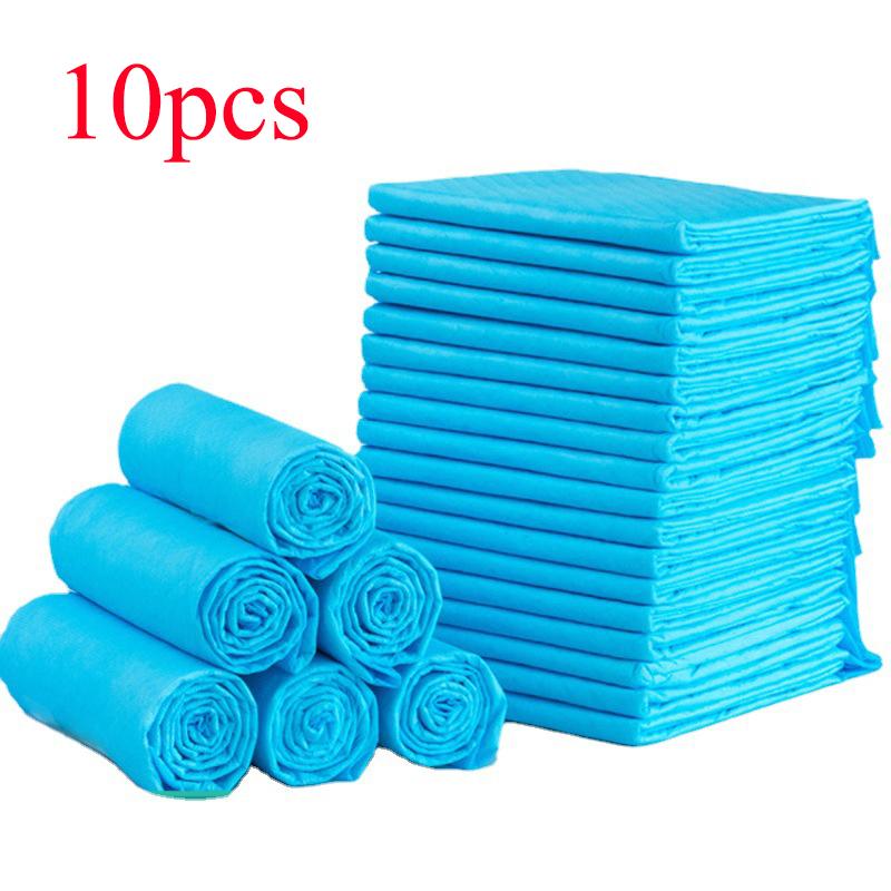 10 sztuk Super Absorbent Pies Kot Jednorazowe Pieluszka Gruby Dezodorant Szczeniak Pieluszka Mocz Pieluszka Mata Kot Żwirek Toaleta Psy Produkty