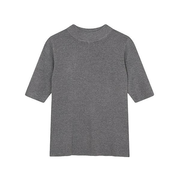 JAMBANGEE Women'S) Mock Turtleneck Knit_Bm3Wsw676-Gy