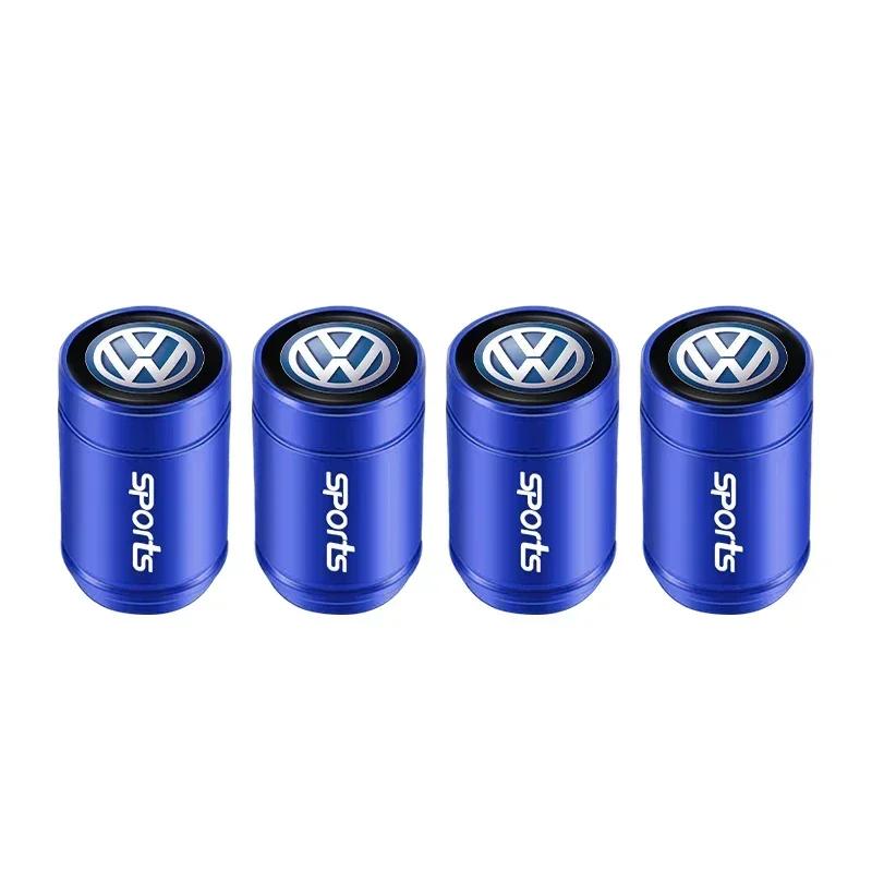 

New Car Tire Wheel Valve Caps Cover Suede Car Key Chain Ring Keychain For Volkswagen GTI Golf Tiguan Jetta Transporter Pass