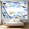 Snoopy Print Tapestry - Portable Wall Decor Cloth, for Home, Dorm, Travel, Bedroom, Living Room - Ideal Birthday Housewarming Gift