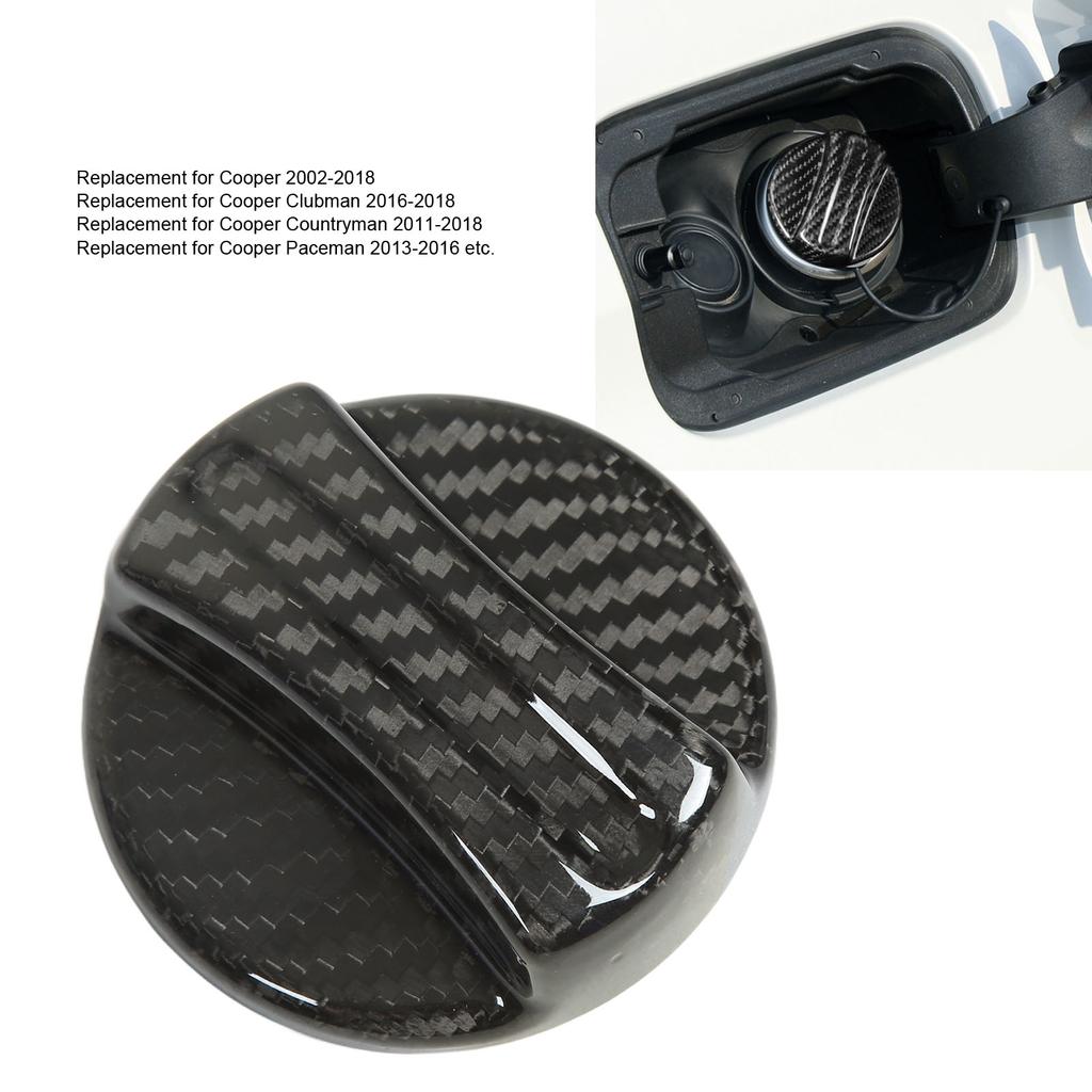 Carbon Fiber Gas Tank Fuel Filler Cap Cover Trim for E39 E46 E63 E64 E65 E66 E70 E71 E82 E83 EB8 E90 E91 E92 E93