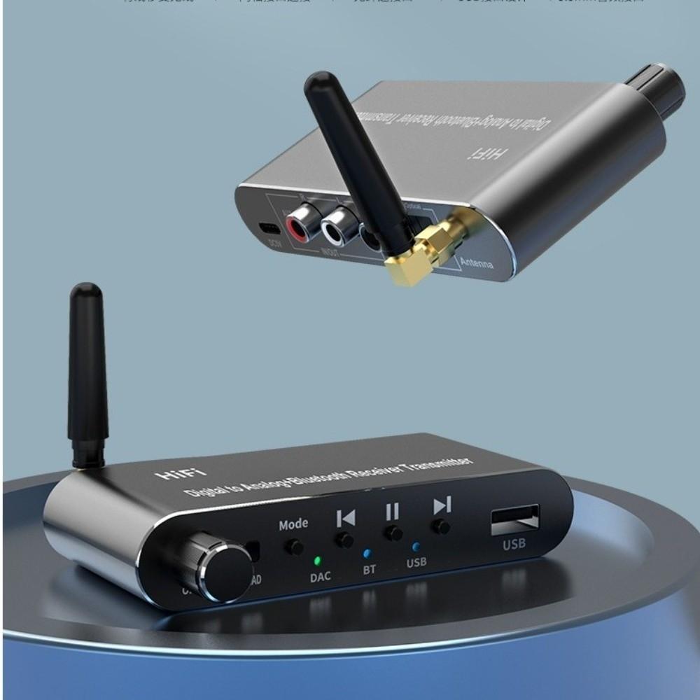 with Bluetooth 5.1 Receiver Digital to Analog Audio Converter TV, Gaming, CD Player, MP3