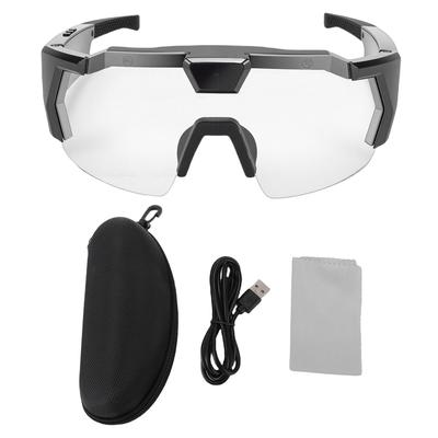 Ochelari de ciclism cu cameră 12MP 1080P HD WiFi Unghi larg Cameră inteligentă Ochelari sportivi pentru activități în aer liber