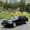 1:32 S-W140 Model Samochodziku Metal Diecast Wysoka Symulacja Modele Dźwięk Światło Pojazdy Pull Back Prezenty Urodzinowe dla Chłopców