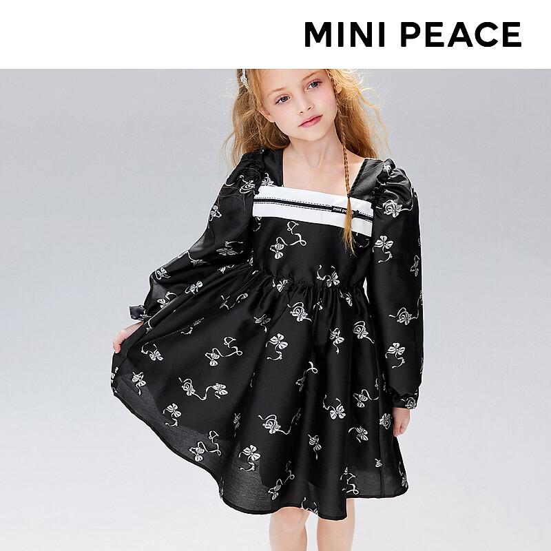 MiniPeace Girls Spring New Suspender Dress F2FAE1B02 120