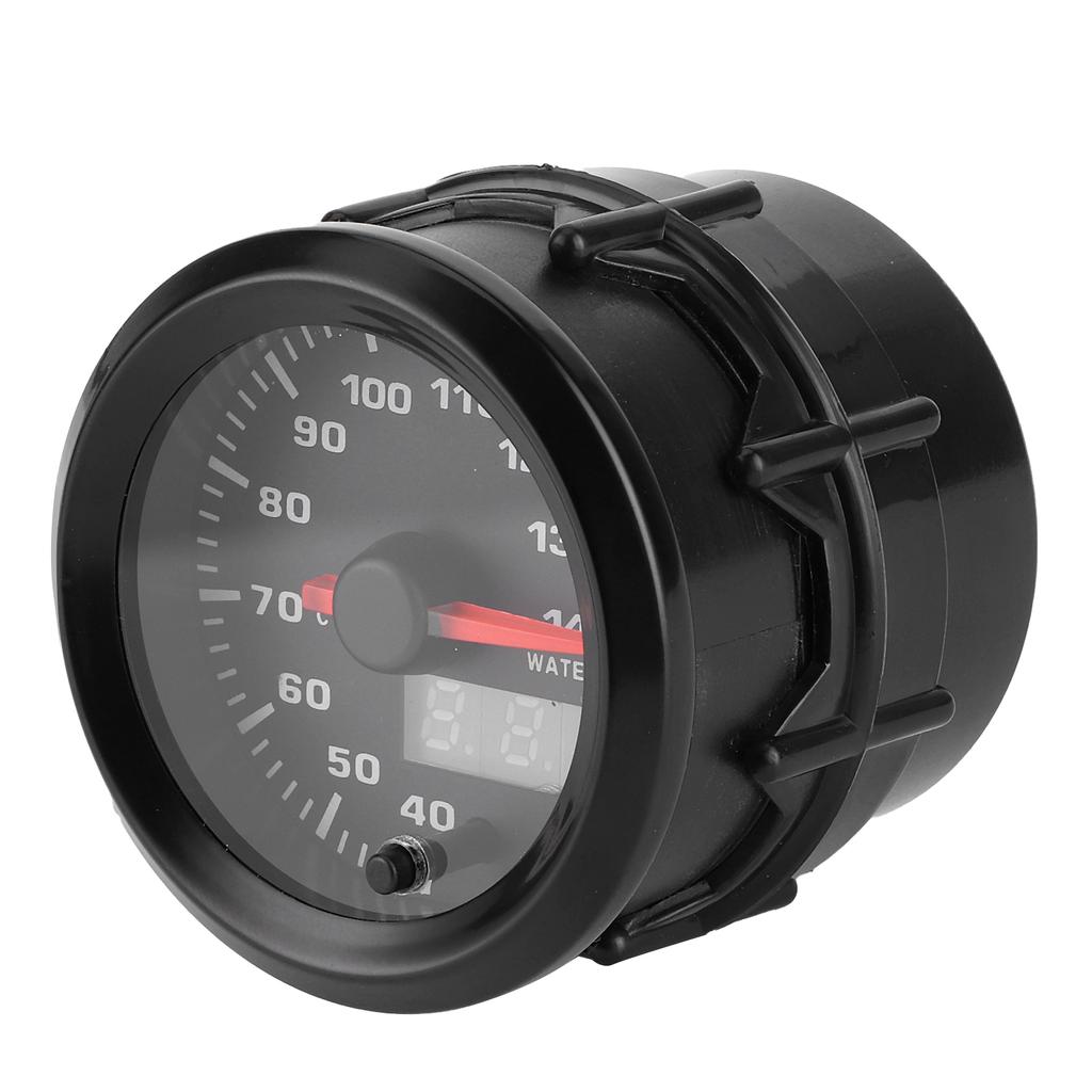 2in Wassertemperaturanzeige 40 140 Celsius Zeiger 7 Farben LED-Anzeige Universal für 12V Autos