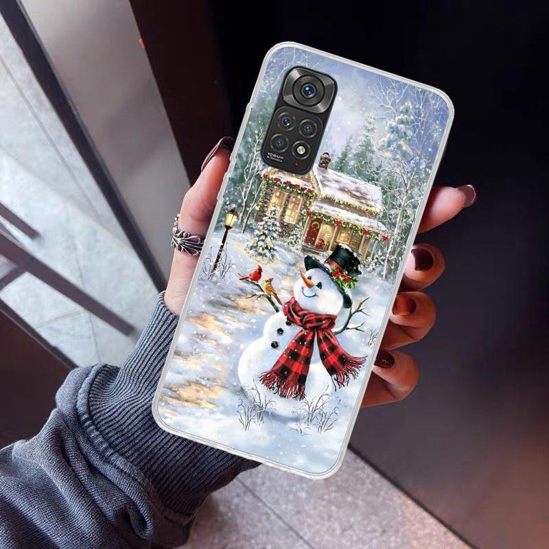 Christmas Santa Claus Present Phone Case for Xiaomi Redmi Note 15 14 14S 13 12 12S 11 Pro Plus 11E 11T 11S 10S 5G Soft Cover Fun