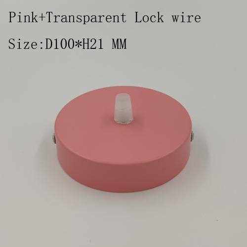 DIY Basis Vintage Rund 10cm Schwarz/Weiß/Silber Beleuchtungskörper Eisenarbeit