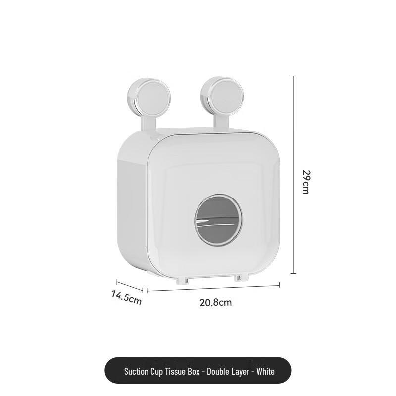 

Qiao Meiren Suction Cup Toilet Paper Holder