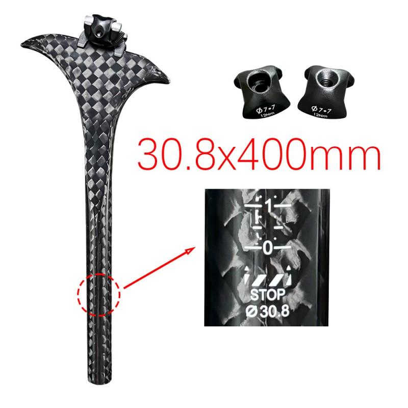 Carbon Fiber Aero Bicycle Seat Post Road Bike MTB Track 27.2mm 30.8mm 31.6mm Diameter
