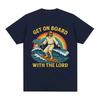 T-shirt Estiva Stampata a Maniche Corte alla Moda Semplice Comoda Traspirante Unisexs E Unisexs T-shirt