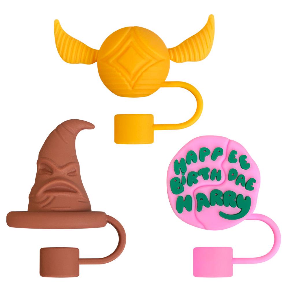 

Harry Potter Cartoon 3-Piece Straw Cap and Dust Plug Set for Stanley Cup